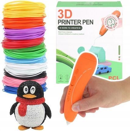 Nobo Kids Długopis Drukarka 3D Pen Zestaw Wkłady 65 Metrów