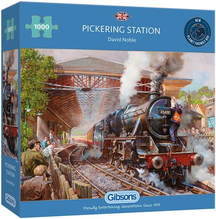 Gibsons Puzzle Stacja Kolejowa W Pickering Anglia 1000El.