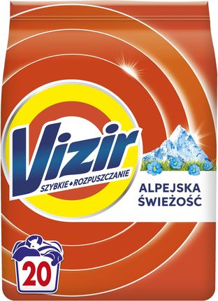 Vizir Proszek do prania Alpine Fresh, 20 prań