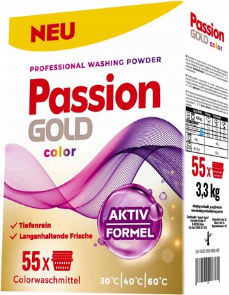 Passion Gold Color Proszek Do Prania Koloru 3,3Kg