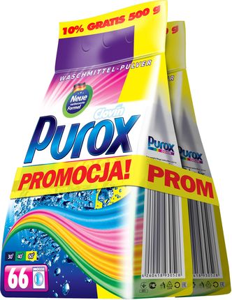 Clovin Proszek Do Prania Purox Kolor Duo 5,5Kg