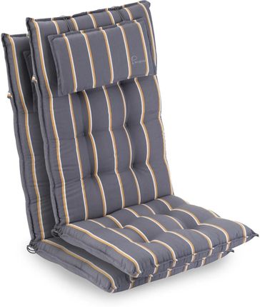 Blumfeldt Sylt Poduszka Na Krzesło Ogrodowe Z Wysokim Oparciem Poliester 50x120x9cm Cpt10 New 7