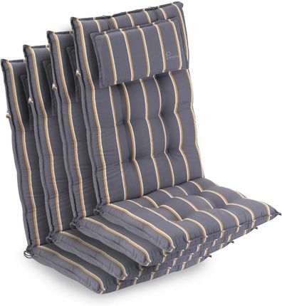 Blumfeldt Sylt Poduszka Na Krzesło Ogrodowe Z Wysokim Oparciem Poliester 50x120x9cm Cpt10 New 9