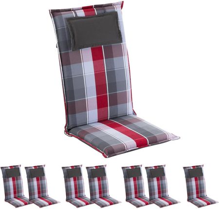 Blumfeldt Donau Poduszka Na Krzesło Ogrodowe Z Wysokim Oparciem Poliester 50x120x6cm X210037961