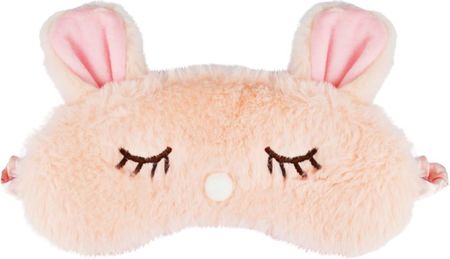 Opaska na oczy królik - pink