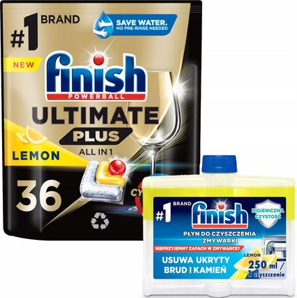 Finish Kapsułki Ultimate Plus 36 lemon + czyścik