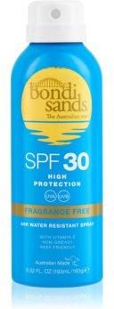 Bondi Sands Spf 30 Fragrance Free Spray Wodoodporny Do Opalania Spf 30 160 g