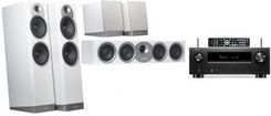 DENON AVR-X2800H + JAMO S7-27F (5.0) biały -