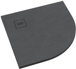 SCHEDPOL SCHEDLINE COLLECTION Brodzik półokrągły PROTOS GREY STONE 90x90x3,5 z systemem STABILSOUND PLUS 3SP.P1O-9090/S/ST-M1/S/ST