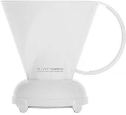 Clever Dripper - Zaparzacz do kawy L 500ml biały + 100 filtrów
