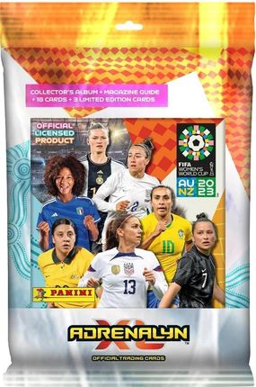 Panini Women's World Cup Megazestaw Startowy saszetki karty Limited