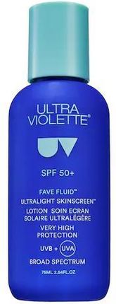 Krem ULTRA VIOLETTE - Fave Fluid SPF50 - Ultralekki przeciwsłoneczny na dzień 75ml