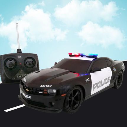 XQ TOYS Camaro - Coche de policía controlado por Radio (1:18