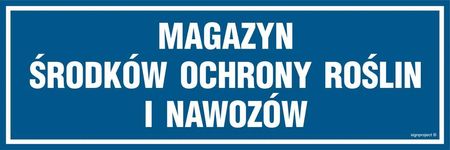 Nd013 Magazyn Środków Ochrony Roślin I Nawozów, Pn - Płyta Pcv 1Mm (900X300Mm)