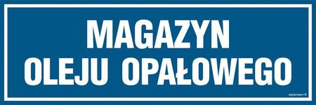 Pa354 Magazyn Oleju Opałowego, Pn - Płyta Pcv 1Mm (150X50Mm)