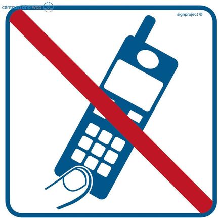 Ra510 Zakaz Używania Telefonów Komórkowych, Fn - Folia Samoprzylepna (100X100Mm)