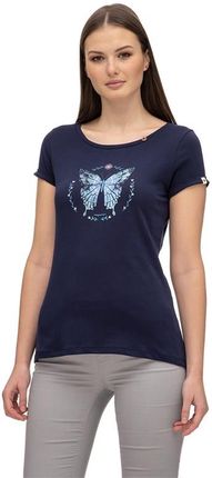 koszulka RAGWEAR - Florah Butterfly Organ Navy (2028) rozmiar: L