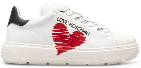 Sneakersy marki Love Moschino model JA15394G1GIA1 kolor Biały. Obuwie Damskie. Sezon: Wiosna/Lato