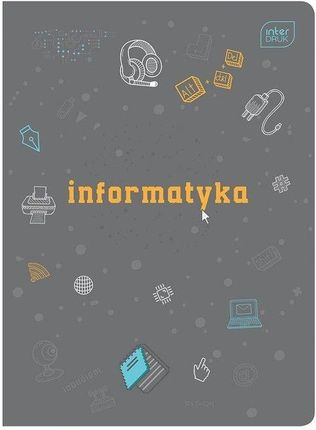 Interdruk Zeszyt A5 W Kratkę 60 Kartek Informatyka 10szt.