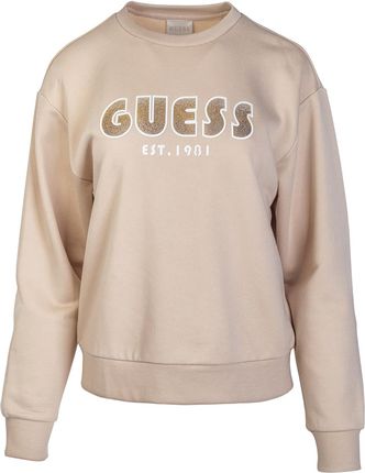 Damska Bluza Guess CN Shaded Logo Sweatshirt W3Yq13K8802-G1G2 – Brązowy