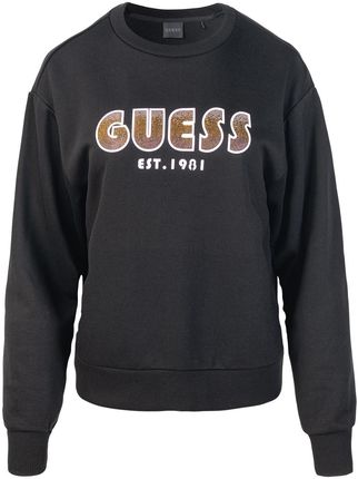 Damska Bluza Guess CN Shaded Logo Sweatshirt W3Yq13K8802-Jblk – Czarny