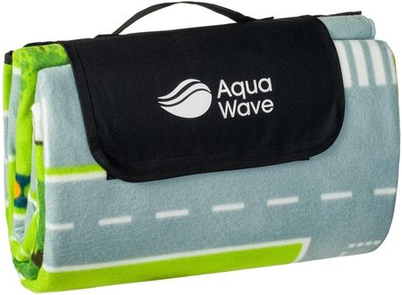 Aquawave Aquawave Koc Piknikowy Road Blanket Road Print 200X200 Cm