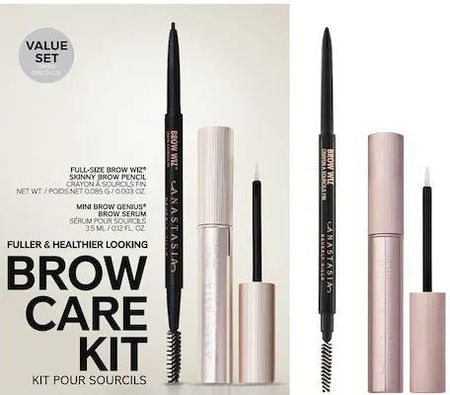 ANASTASIA BEVERLY HILLS - Brow Care Kit - Zestaw do makijażu brwi Deep Brown 
