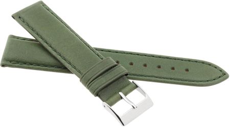 Jvd Skórzany pasek do zegarka 20 mm R42208-20 zielony