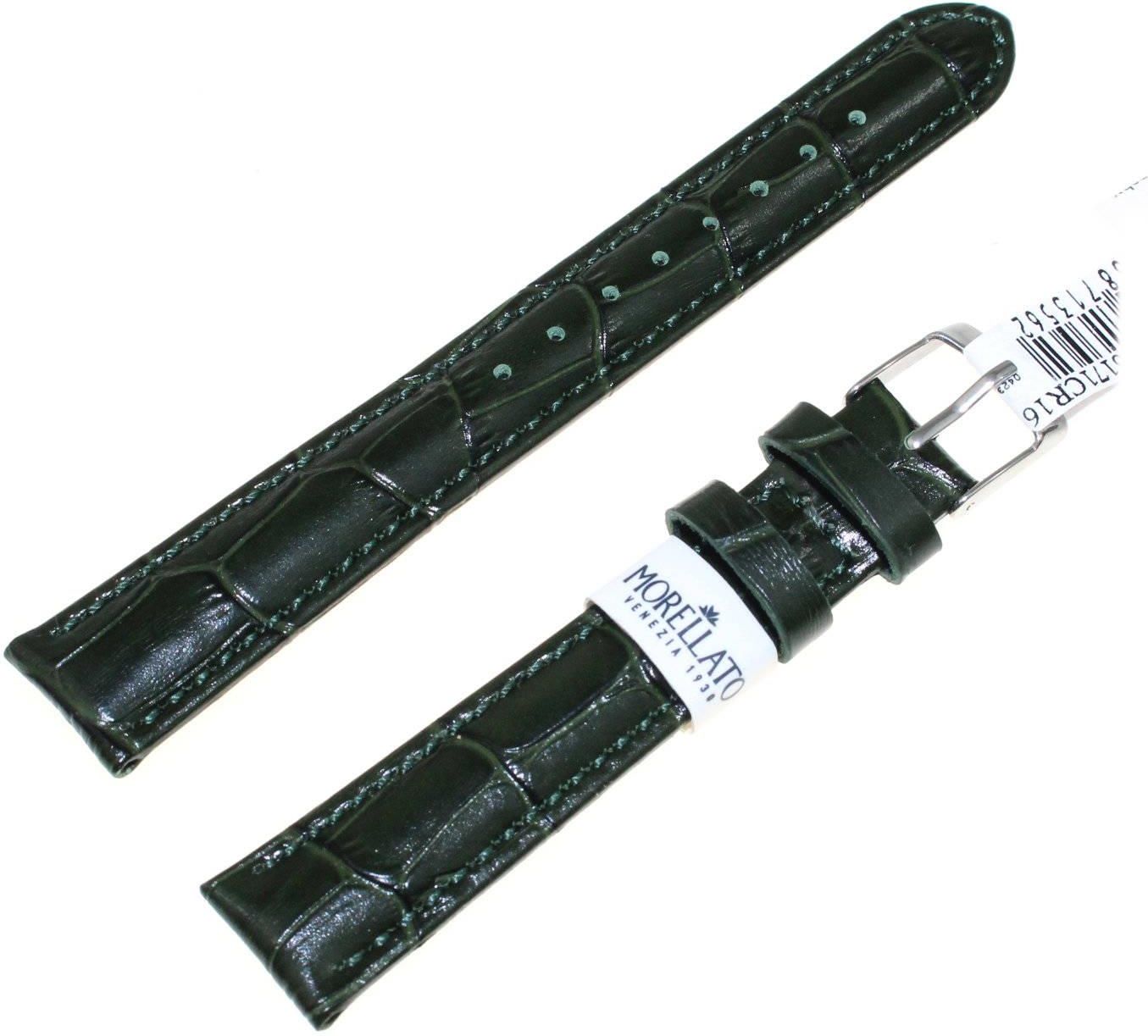 Morellato Correa De Reloj De 16 Mm En Color Marrón De Piel