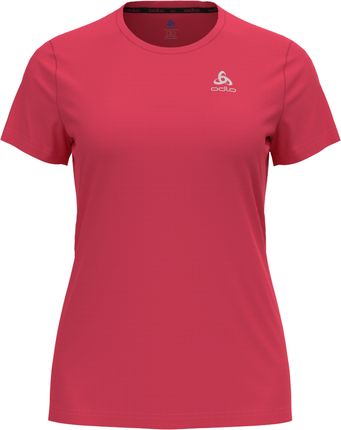 Damska Koszulka Techniczna Odlo Essential Flyer T-Shirt Crew Neck S/S Pink