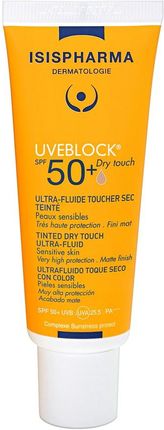 Isis Pharma Uveblock Dry Touch Spf 50+ Ultralekki Fluid Medium 40 ml