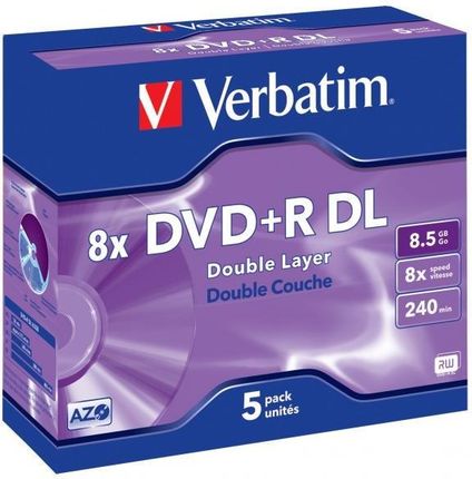 Verbatim Dvd+R Dl (43541)
