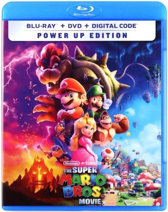 The Super Mario Bros. Movie (Super Mario Bros: Film) [Blu-Ray]+[DVD]