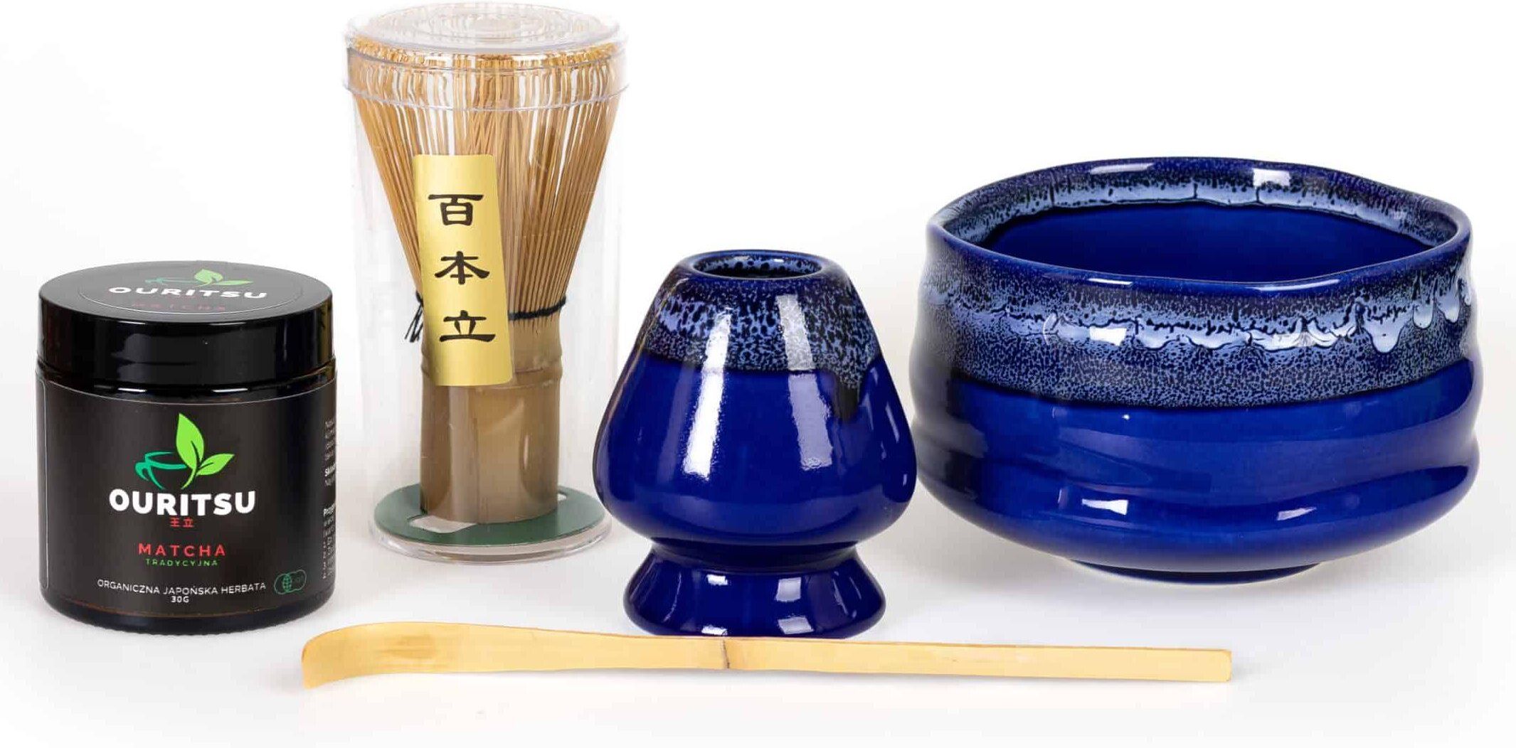 Herbata Kaiji Zestaw do Matcha Matcha 30g + Chasen + Chashaku