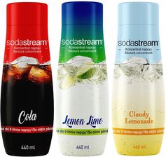 Zdjęcie Sodastream Zestaw 3 koncentratów Cola+Lemon-Lime+Lemonade - Barczewo