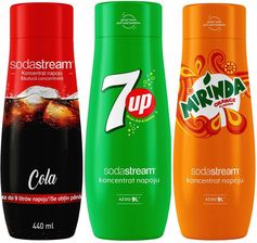 Zdjęcie Sodastream Zestaw 3 koncentratów Cola+7UP+Mirinda - Bisztynek
