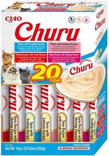 Inaba Cat Churu Mix z Tuńczykiem i owocami morza 20x14g