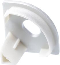 Zdjęcie Km Lumiled Zaślepka Do Profilu Km55K-S-O Z Otworem Szara Tworzywo Sztuczne - Ryglice