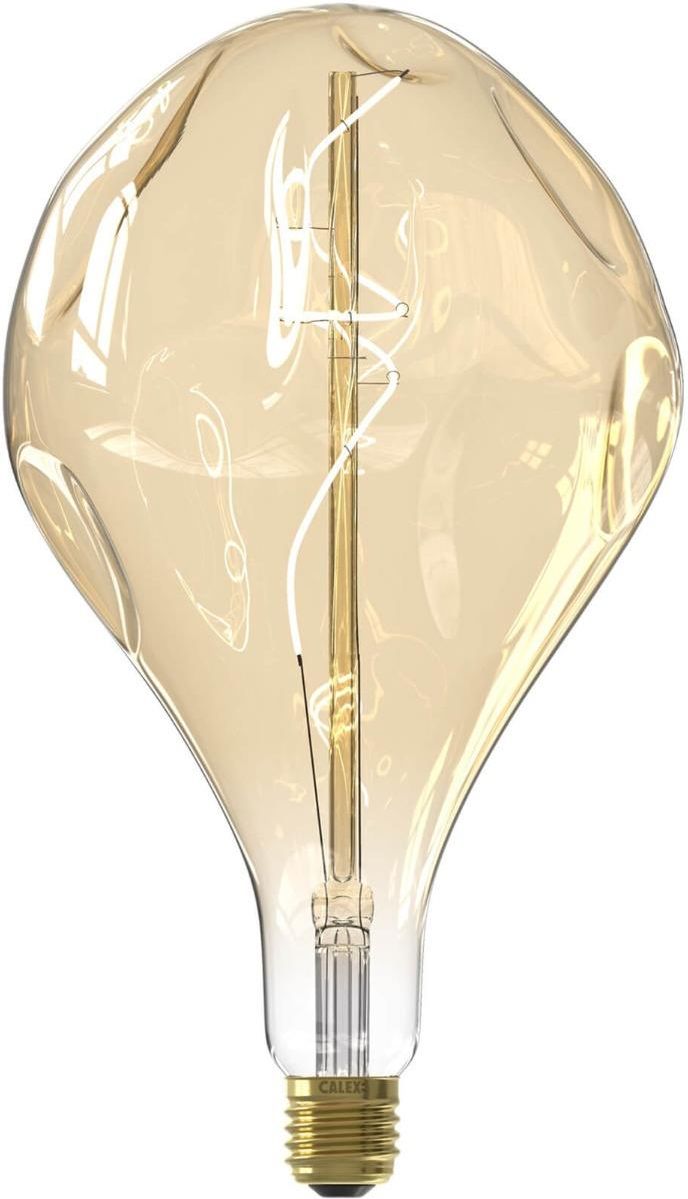 Lampe LED à filament chaud - E27 - ST64 - Or