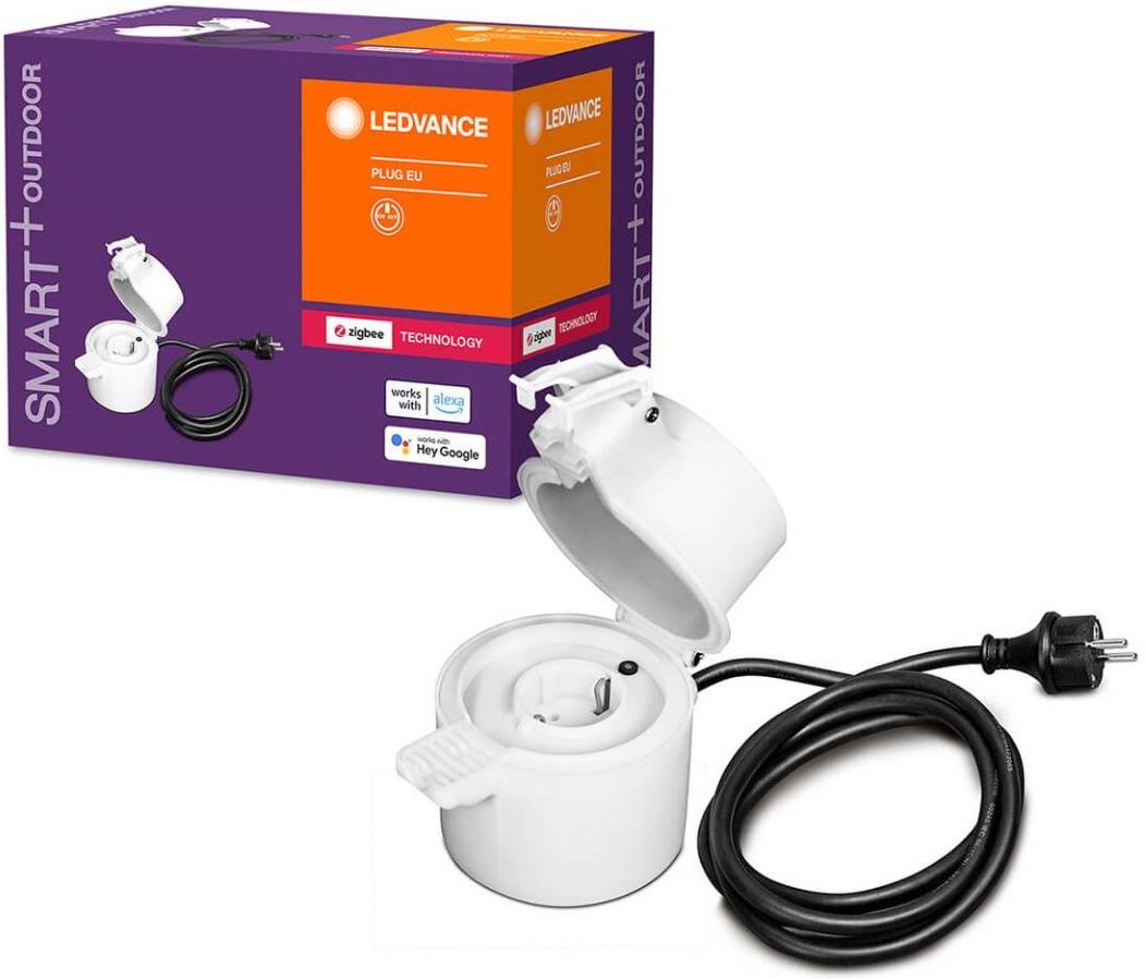 Ledvance Inteligentne Gniazdko Sieciowe Zewnętrzne Eu 230V 3680W 16A ...