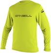 Longsleeve do pływania męski O'Neill Basic Skins Sun Shirt lime Wiosna 2025