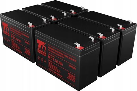 T6 Power Zestaw baterii do Ups Dell 55943BX (T6APC0022_V113190)