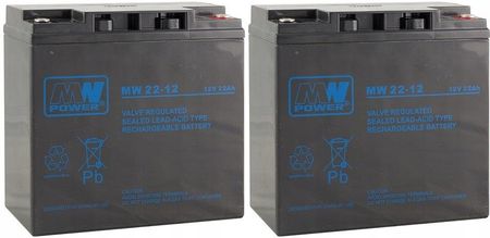 Mw Power RBC7 Zestaw Akumulatorów Do Ups Apc 2x Mw 22-12 (RBC72XMW2212)
