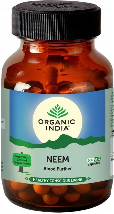 Organic India Neem Oczyszczanie Krwi 60kaps. - Opinie i ceny na Ceneo.pl