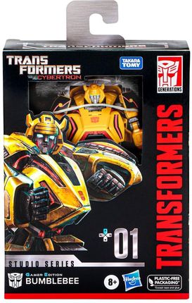 Hasbro Transformers Studio Series Deluxe 01 Gamer Edition Bumblebee F7235