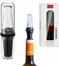 Zdjęcie Cheer Moda Nalewak Do Wina Z Napowietrzaczem Submarine Czarny   - Jarosław