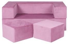 Sofa Dziecięca Standard Różowa