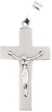 Goldengun Krzyżyk srebrny z Panem Jezusem 925