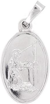 Goldengun Medalik srebrny św. Rita 925