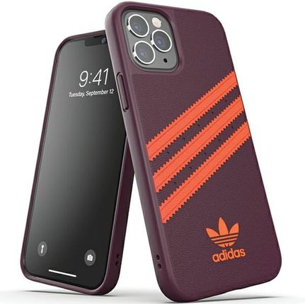 Adidas Or Moulded Pu Iphone 12 Pro Bordowo Pomarańczowy Maroon Orange 42257
